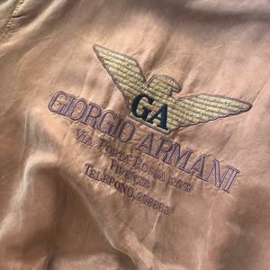 Vintage Armani Bomber Jacket